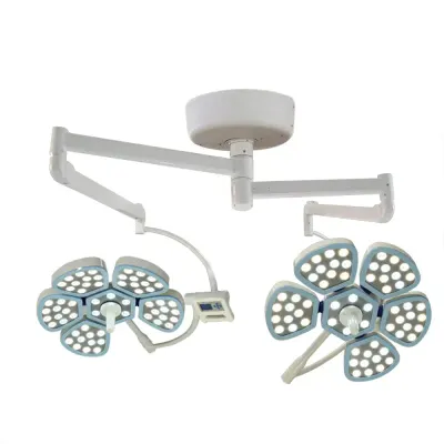 Lampa chirurgicala LED Tip Floare Dubla cu prindere de tavan (E700/700)