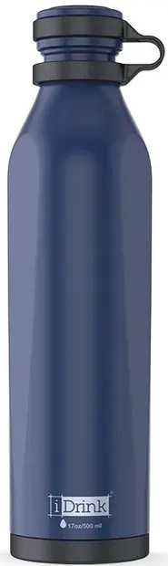 Sticlă termică I-Total B-EVO - 500 ml, albastru închis