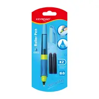 Roller reincarcabil, 0.7mm + 2 rezerve, culori asortate, Keyroad Easy Writer KR971173