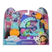 Gabbys Dollhouse Filmul Set Balconul Acvariu si Figurina Mercat