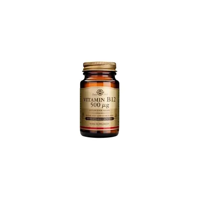 Vitamina B12 500mcg 50cps(Cobalamina) - SOLGAR