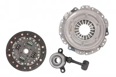 Kit ambreiaj cu rulment hidraulic (Cu capac ambreiaj; cilindru ambreiaj central; placa presiune, 180mm) potrivit DACIA DOKKER; RENAULT CLIO III 1.2-1.6 12.04