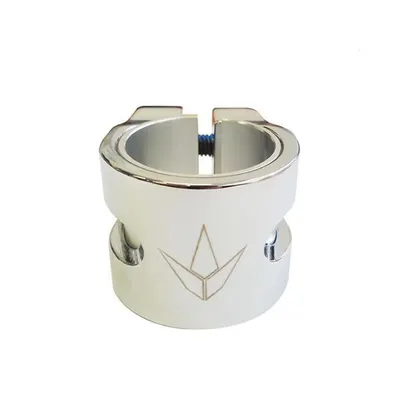 Colier de strangulare - Clamp 2 Țuruburi Twin Slit - Crom - Blunt Scooters
