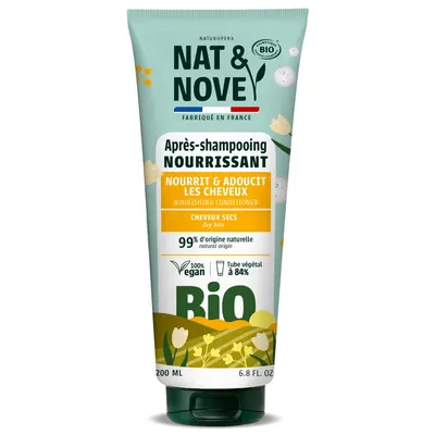 Balsam Hranitor pentru Par Uscat cu Extract de Ovaz Bio 200ml