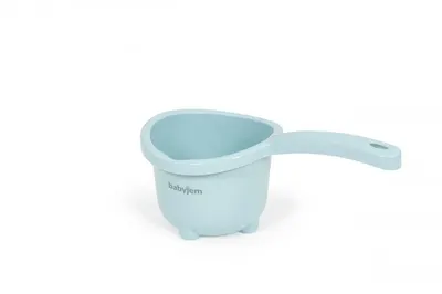 Cana pentru clatire BabyJem cu maner Turcoaz