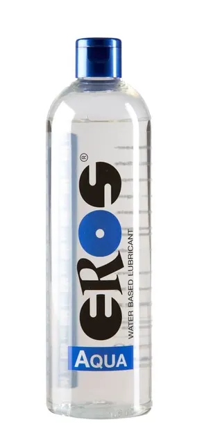 Lubrifiant pe bază de apă, Eros, Aqua, 500 ml, incolor