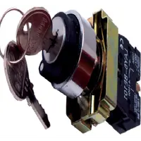 Selector cu cheie 1 REV-0-2 REV (selector+ etrier+2ND), negru
