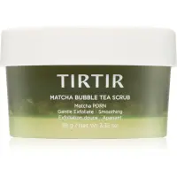 TIRTIR Matcha Bubble Tea Scrub curatare usoara dupa exfoliere cu efect calmant 95 g