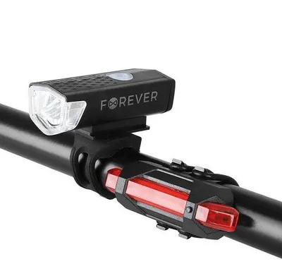 Lumină pentru bicicletă Forever Led față + spate