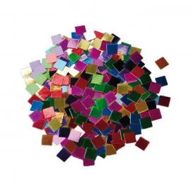 Mozaic colorat metalic din hartie
