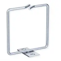 Organizator cabluri 80x80mm pentru cabinet 19", Roline 26.30.0017