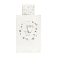 Set lenjerie de pat Lorelli Cosy Ranforce 3 piese Jungle Bej