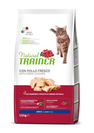 Hrana Uscata Pisici, Natural Trainer, Pui, 1.5 kg