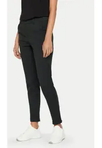 Pantaloni dama - 304333293 - Poliester/Viscoza - Gri