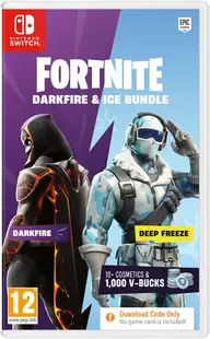 Pachet Fortnite Darkfire și Ice - Cod în cutie (Nintendo Switch)