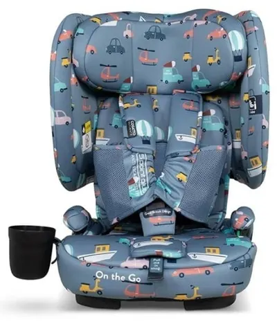 Scaun auto Cosatto - On The Go, IsoFix, i-Size, 76-150 cm, Itchy Feet Sky