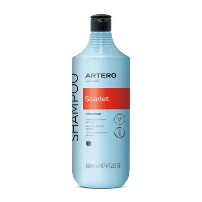 Șampon Artero Scarlet Red - 650 ml