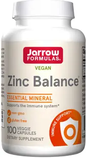 Zinc Balance, 15 mg, 100 capsule, Jarrow Formulas