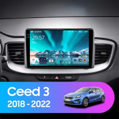 Navigatie Auto Teyes CC4 Kia Ceed 3 2018-2022 8+128GB 10.36" QLED Octa-core 2.7Ghz, Android 4G Bluetooth 5.1 DSP