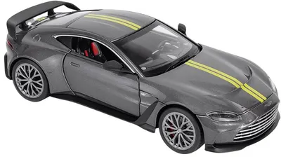 Mașinuță metalică Re-El Toys - Aston Martin V12 Vantage 2023, 1:43, gri