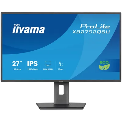 Iiyama ProLite XB2792QSU-B1 LED monitor 27" 1920x1080 Full HD (1080p) 120 Hz IPS 350 cd 1500, 3 ms HDMI DP speakers black
