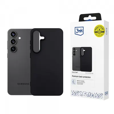 Husa pentru Samsung Galaxy S25 FE, 3MK, Neagra Mata