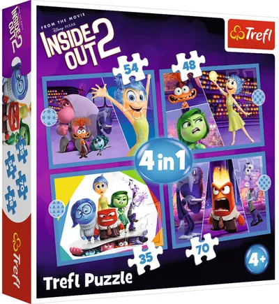 Puzzle Trefl 4 in 1 - Din interior spre exterior 2