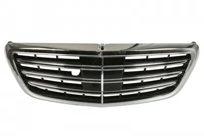 Grila radiator model AMG EN cu locas camera crom negru lucios potrivit MERCEDES Clasa S W222, V222, X222 2.2DH-6.0 05.13- 2013-2017