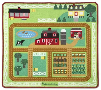 Covoras de joaca pentru copii Melissa & Doug - Ferma