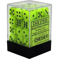 Set 36 Zaruri d6 Vortex - Verde deschis