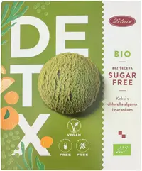 Fursecuri organice cu chlorella și coajă de portocală, 125 g, Delicia