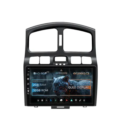 Navigatie Hyundai Santa Fe (2001-2005), Android, P-Octacore 2GB RAM + 32GB ROM, 9 Inch - AD-BGP9002+AD-BGRKIT210V2