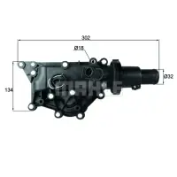 Termostat, lichid racire MAHLE TH 59 89