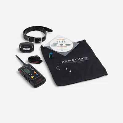 Set zgardă + telecomandă de dresare pentru câine Num'axes Canicom 1500