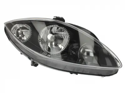 Far Dreapta (H1 H7, electric, fara motoras, culoare insert: negru) potrivit SEAT ALTEA, ALTEA XL, LEON, TOLEDO III -05.09