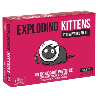 Exploding Kittens - Pink Edition (editia in limba romana)