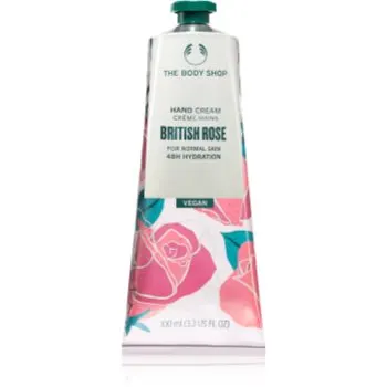 The Body Shop British Rose Hand Cream crema de maini hidratanta