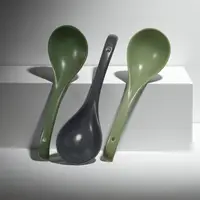 Lingură ceramică Morello - Nordic Green, gri, 22.6 cm