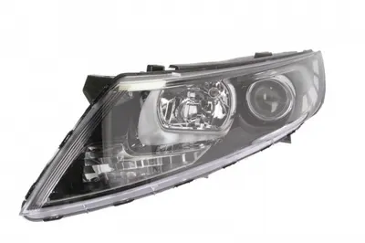 Far Stanga (H1 H7, electric, manual, fara motoras, culoare insert: negru, culoare semnalizator: transparent) potrivit KIA OPTIMA