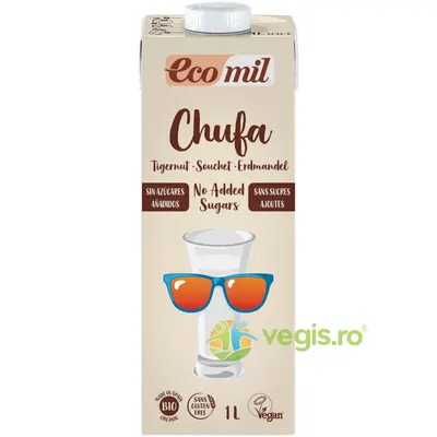 Bautura Vegetala din Migdale de Pamant Chufa fara Zahar Ecologica/Bio 1L
