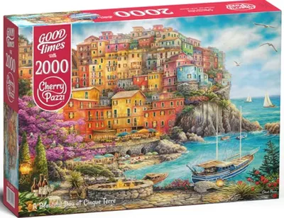 Puzzle Cherry Pazzi din 2000 de piese - Chinkue Terre