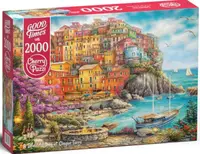 Puzzle Cherry Pazzi din 2000 de piese - Chinkue Terre