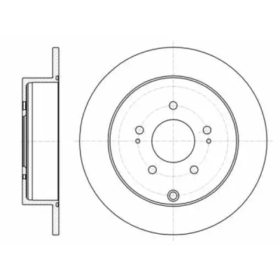 Disc frana REMSA 61098.00