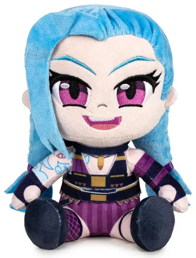Figurină de pluș Play by Play Games: League of Legends - Jinx (Champions), 21 cm