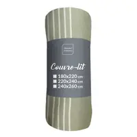Cuvertură verde 240x260 cm Adele – douceur d'intérieur