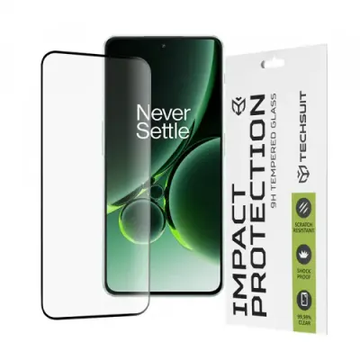 Folie de protectie Ecran Techsuit pentru OnePlus Nord 3, Sticla Securizata, Full Glue, 111D