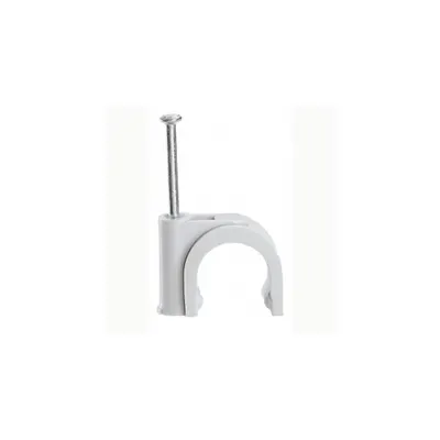 Clips fixare cablu Fixpentru - pentru concrete materials - pentru cable u009DØ 17 mm - gri
