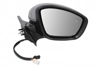 Oglinda dreapta (electric, convex, cu incalzire, asistent schimbare banda, grund, rabatare electrica, cu semnalizator, cu senzor temperatura) potrivit CITROEN C3 III 12.16-09.20