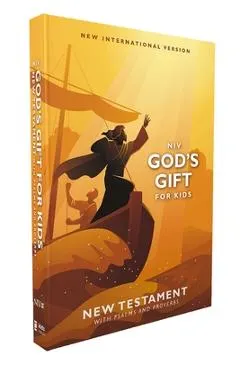 Niv, God's Gift for Kids New Testament with Psalms and Proverbs, Pocket-Sized, Paperback, Comfort Print