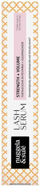 Nuggela & Sulé Ser natural pentru volum și creșterea genelor, 2 x 5 ml
